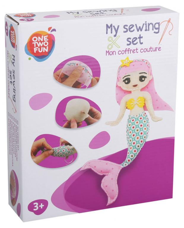 

Набор творческий ONE TWO FUN Шитье игрушки