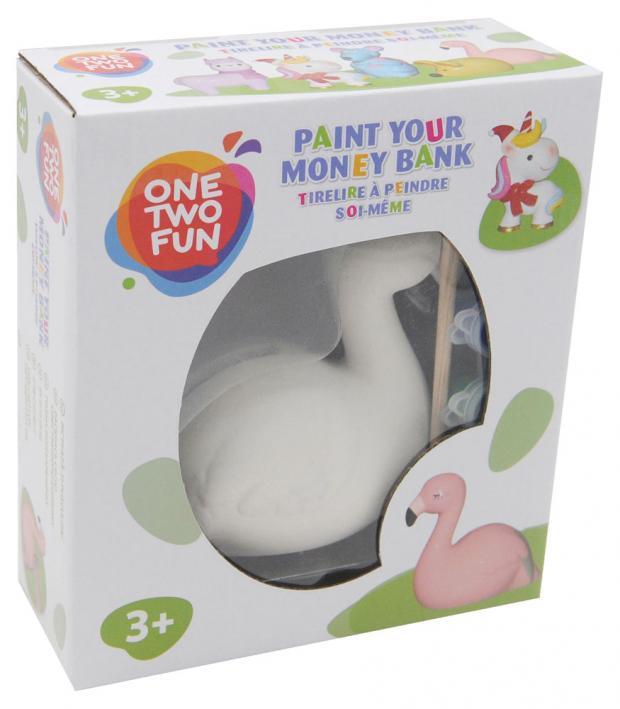

Набор творческий One Two Fun Раскрась копилку