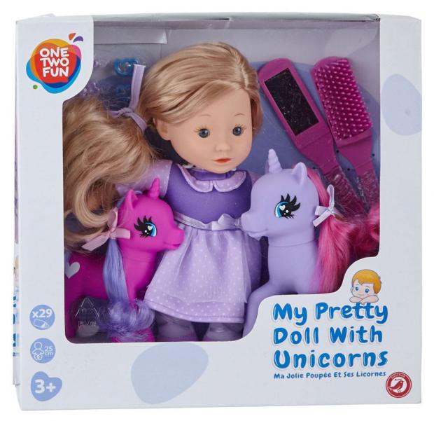 

Набор игровой OTF Кукла и единороги