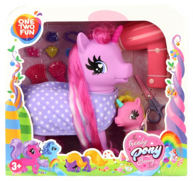 

Набор игровой ONE TWO FUN Салон красоты Единорога
