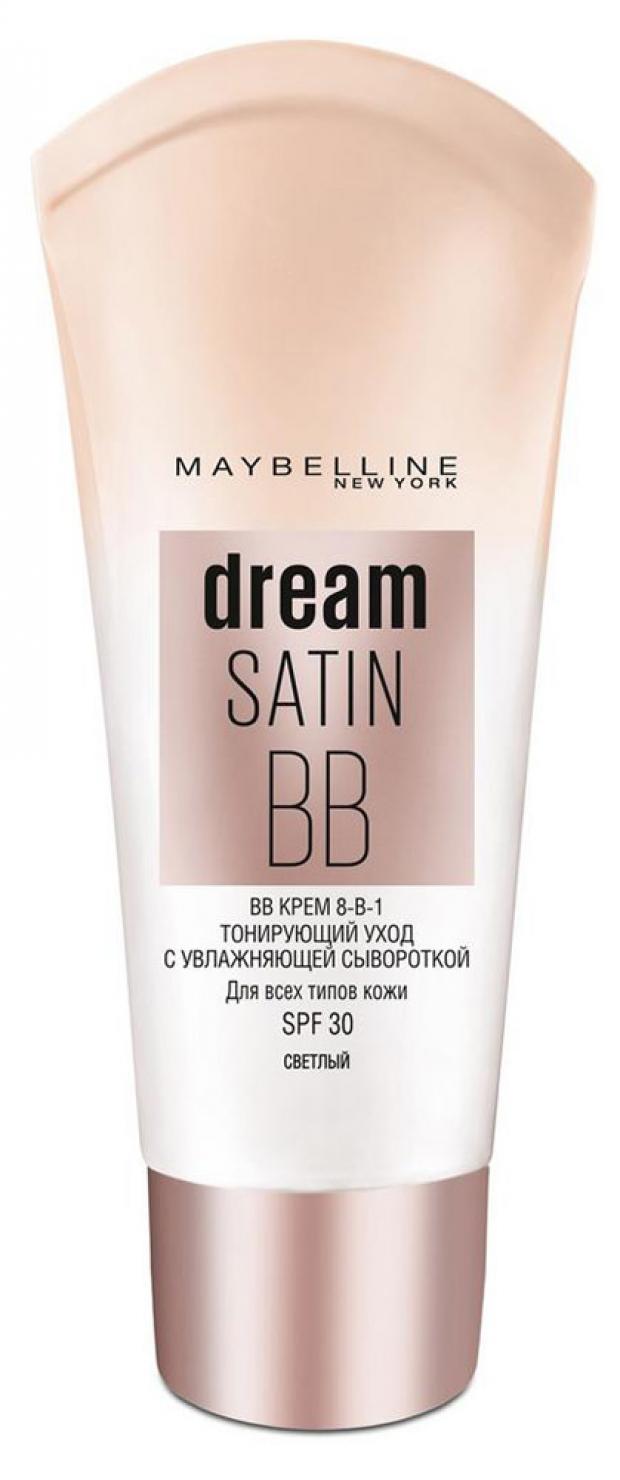 фото Bb-крем для лица maybelline new york dream fresh мгновенное сияние светлый, 30 мл