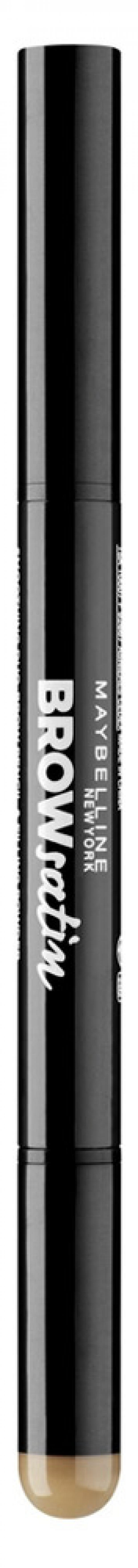 

Карандаш для бровей Maybelline Brow Satin 2в1 темный блонд тон 01, 7,1 г