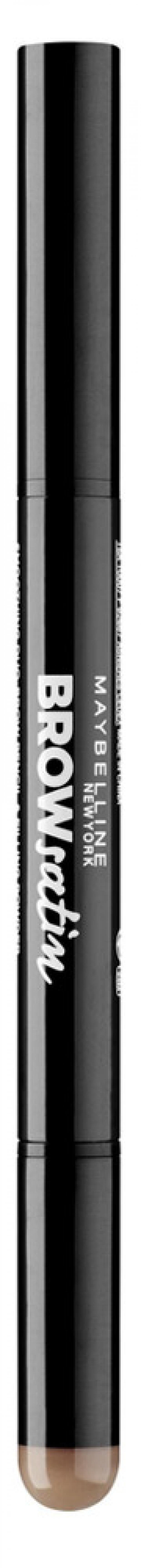 

Карандаш для бровей Maybelline Brow Satin 2в1 коричневый тон 02, 7,1 г