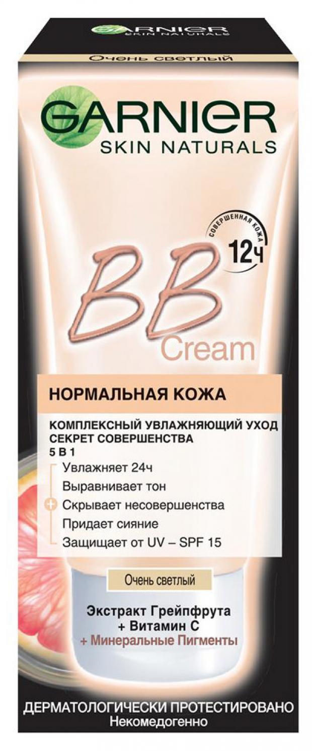 

BB-Крем Garnier Секрет совершенства для нормальной кожи SPF-15, 40 мл