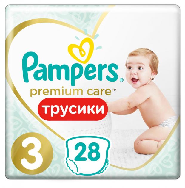 

Трусики Pampers Premium Care размер 3 (6-11 кг), 28 шт