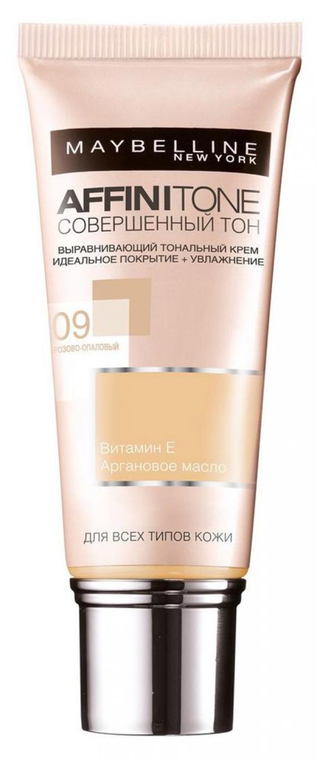 

Тональный крем для лица Maybelline New York Affinitone Розово-опаловый тон 09, 30 мл