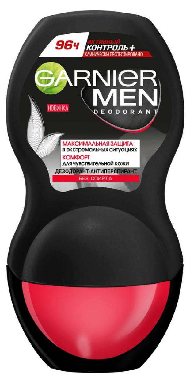 

Дезодорант-антиперспирант шариковый мужской Garnier Men Активный контроль+, 50 мл