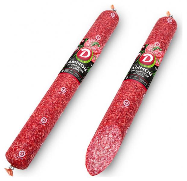 Колбаса сырокопченая Дымов Салями Итальянская 300 г 323₽