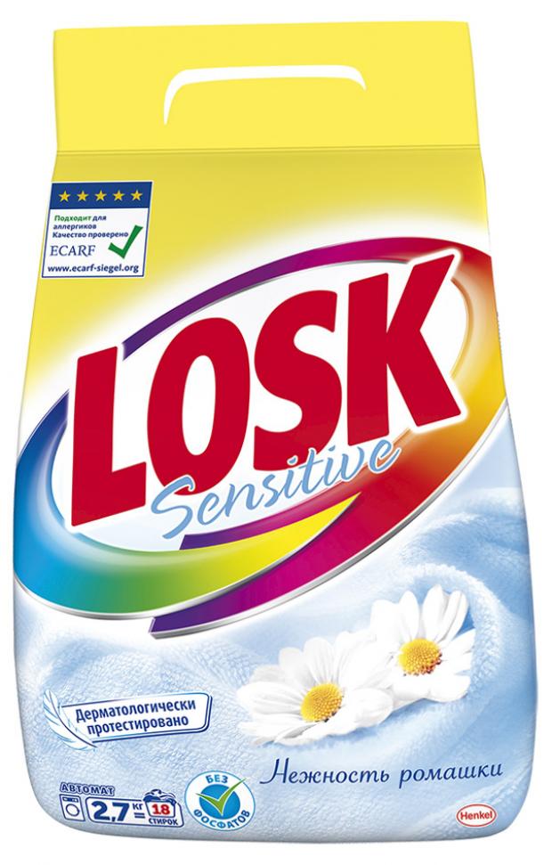 

Стиральный порошок Losk Sensitive автомат, 2,7 кг
