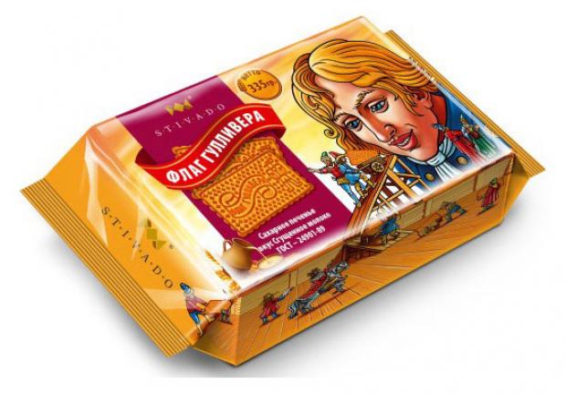 

Печенье сахарное STIVADO Флаг Гулливера, 335 г