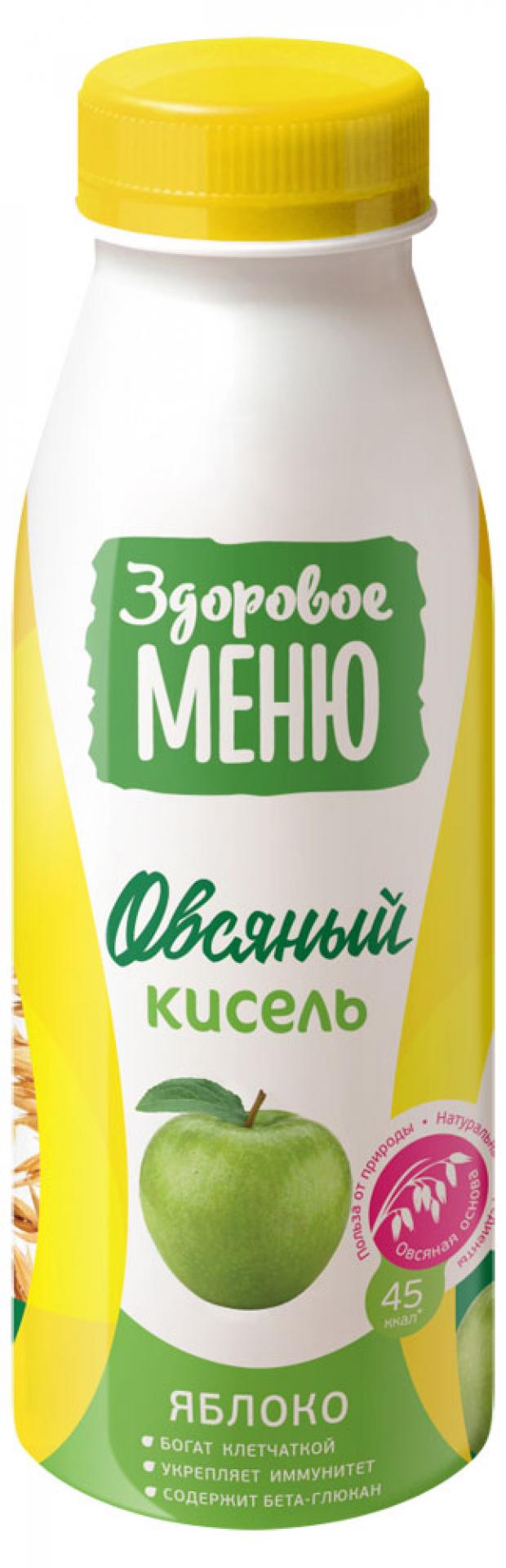 

Кисель овсяный «Здоровое МЕНЮ» Яблоко 0,5%, 330 мл