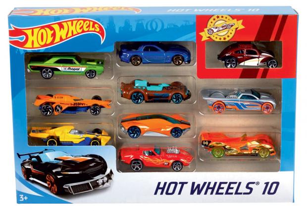 

Набор машинок Hot Wheels 54886 коллекционые, 10 шт