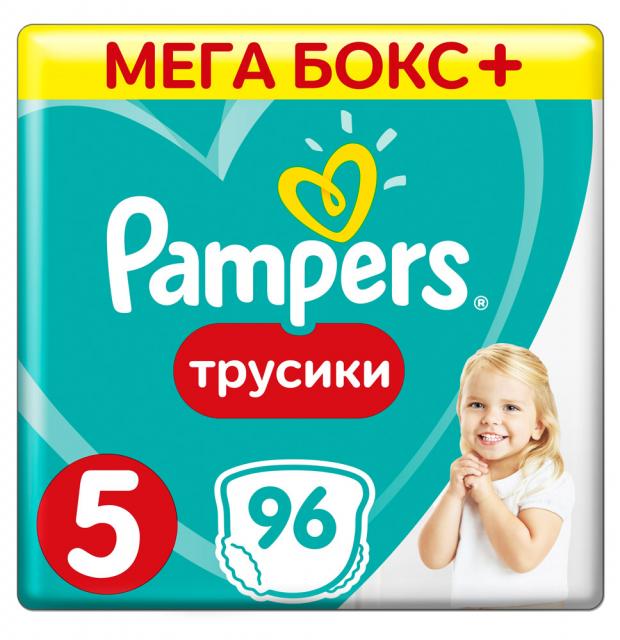 

Трусики-подгузники Pampers Pants 5 (12-18 кг), 96 шт