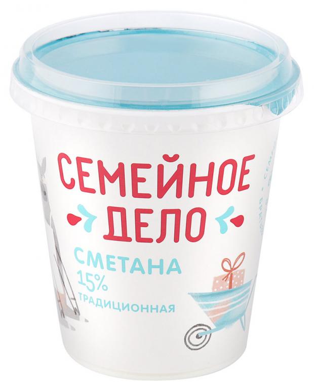

Сметана «Семейное дело» 15%, 330 г