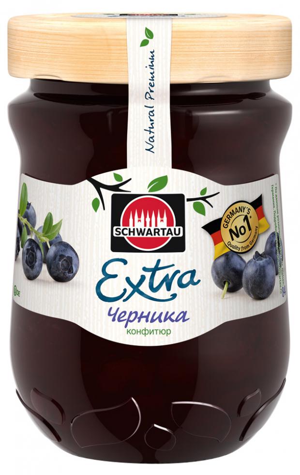 Конфитюр Schwartau Extra черника, 340 г