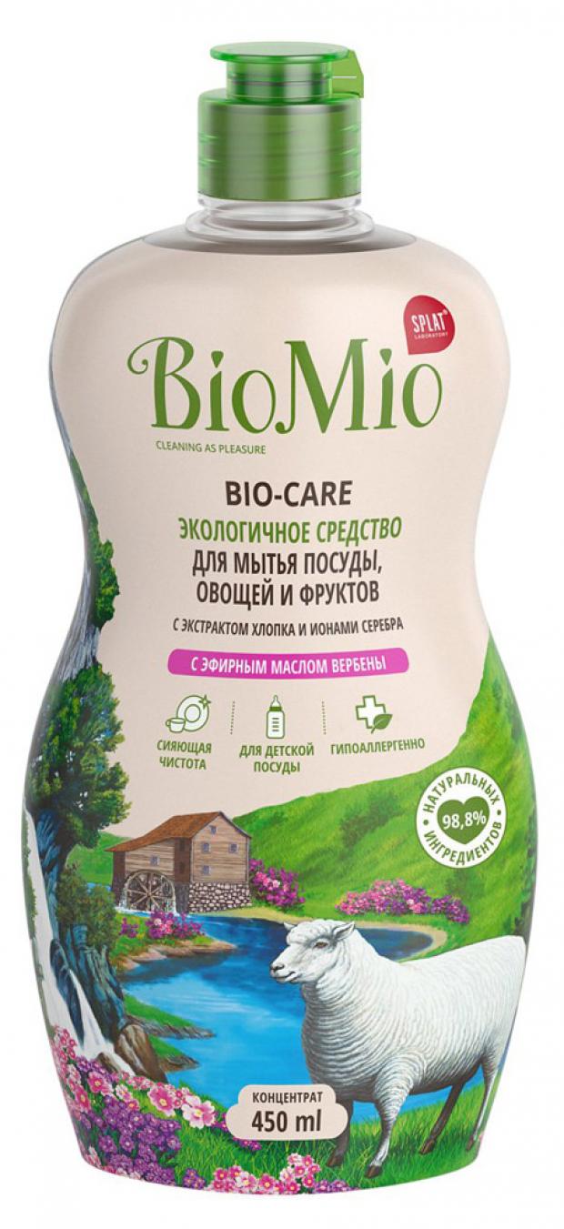 

Средство для мытья посуды BioMio Вербена, 450 мл