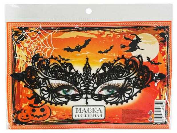 

Маска карнавальная кружевная