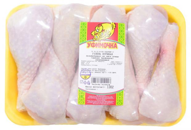 

Голень цыпленка «УФИМОЧКА» охлажденный (0,9 - 1,2 кг), 1 упаковка ~ 1 кг