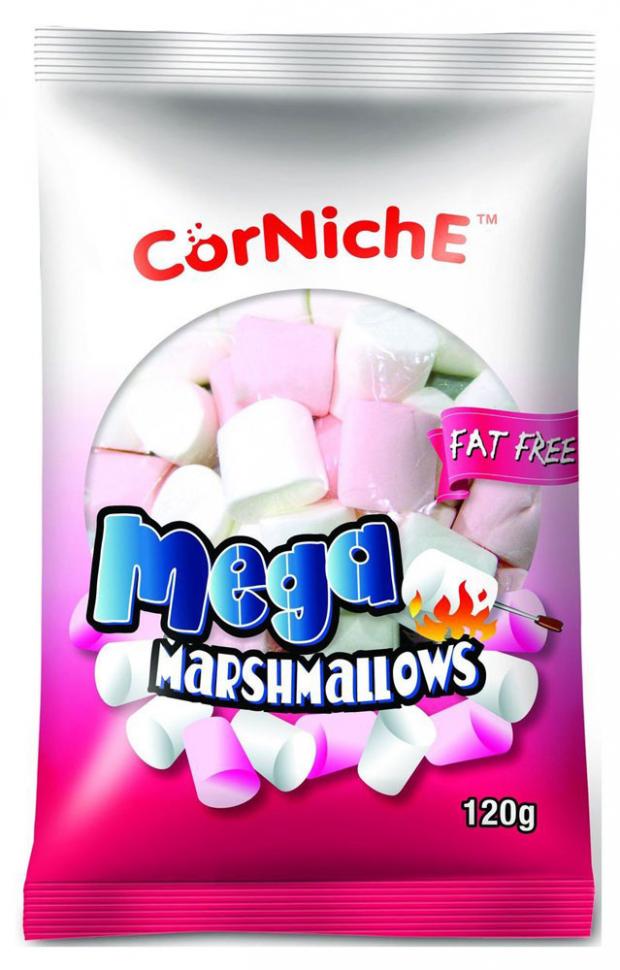 Зефир CorNichE Mega Marshmallows, 120 г