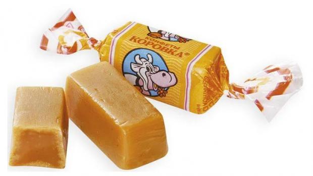 Конфеты Рот Фронт Коровка вес 342₽