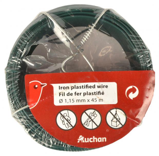 

Проволока Auchan Красная птица в оплетке, 1,15 мм х 45 м