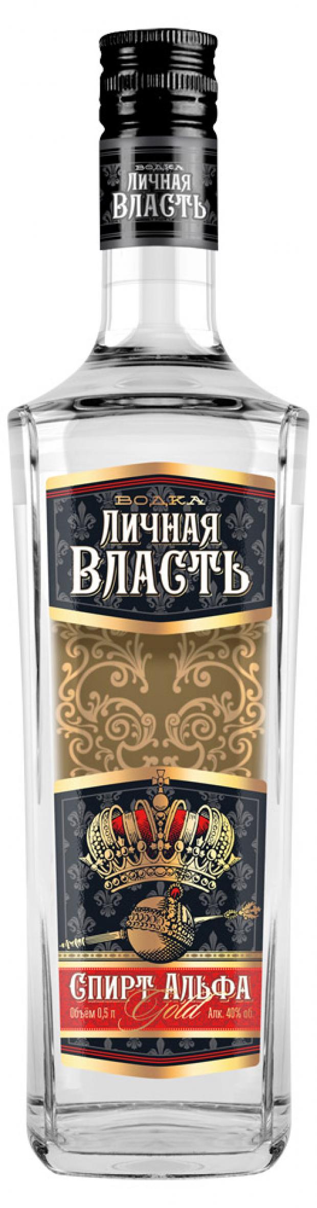 

Водка «ЛИЧНАЯ ВЛАСТЬ» Gold Россия, 0,5 л