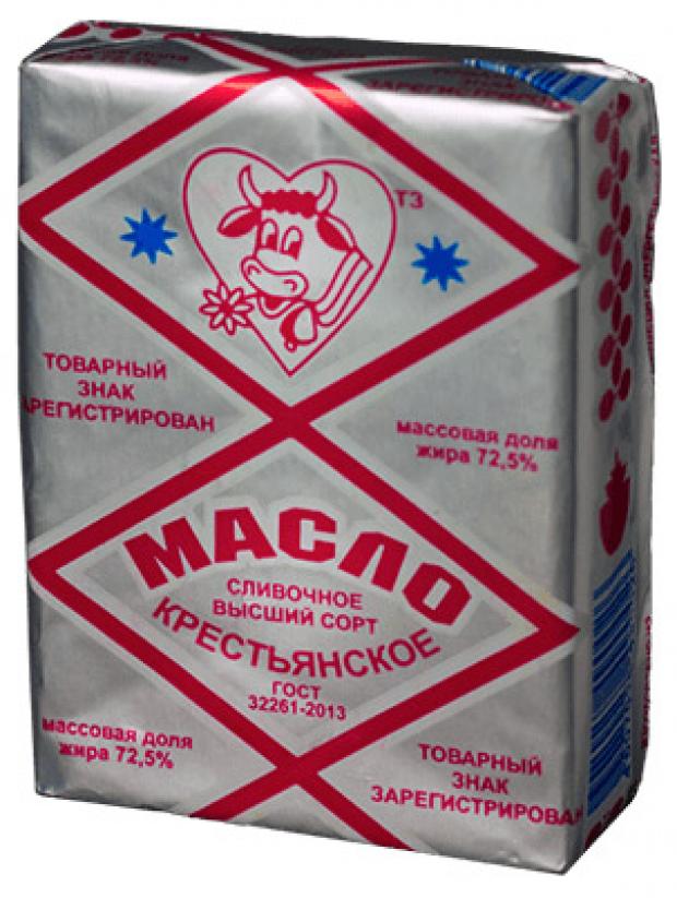 

Масло сливочное «Красный Восток» Крестьянское 72,5%, 180 г