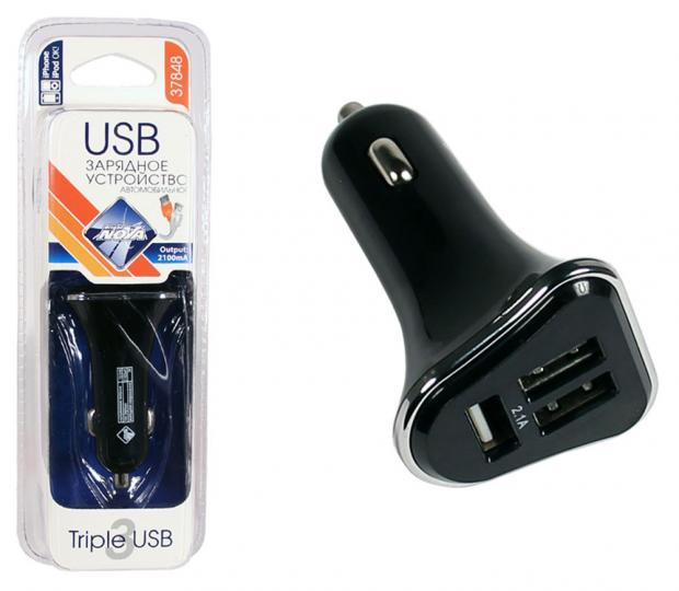 

Устройство зарядное Nova Bright 3 USB порта