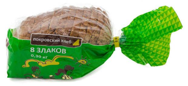

Хлеб «Покровский хлеб» 8 злаков, 300 г