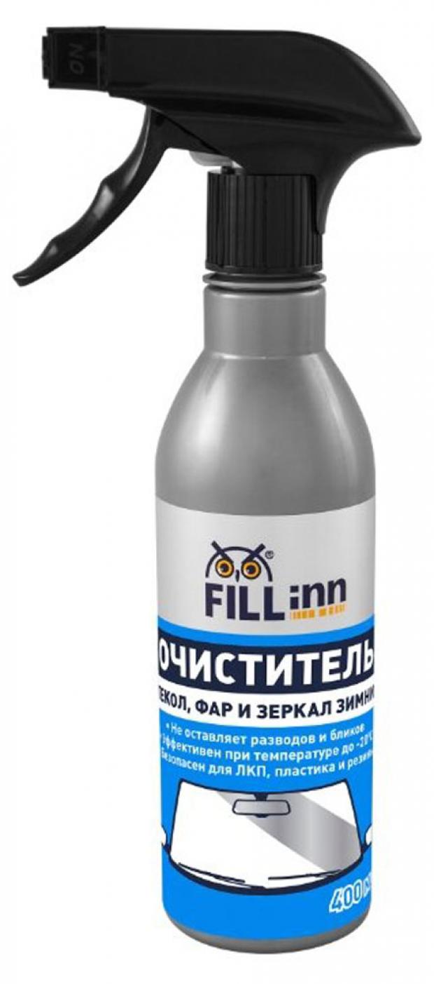 

Очиститель стекол, фар и зеркал зимний FILL Inn, 400 мл