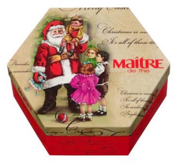 

Чайное ассорти MAITRE de Thé Дед Мороз, 120 г