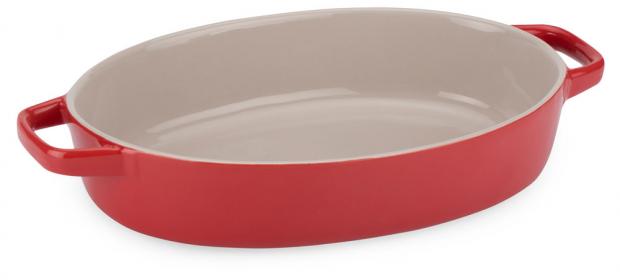 

Форма для запекания Attribute Vintage Red овальная, 36x20,5x7 см