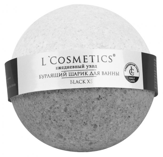 

Шар бурлящий для ванны L'Cosmetics Black мужской парфюм, 130 г