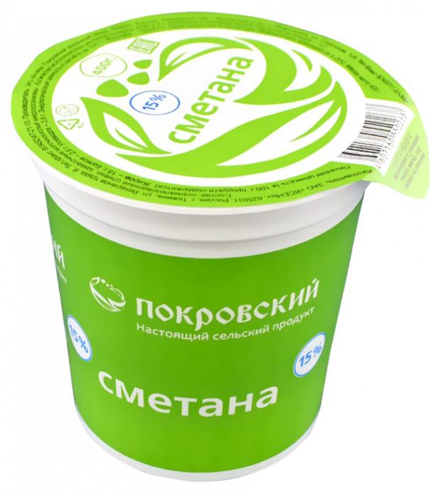 

Сметана «Покровский» 15%, 400 г