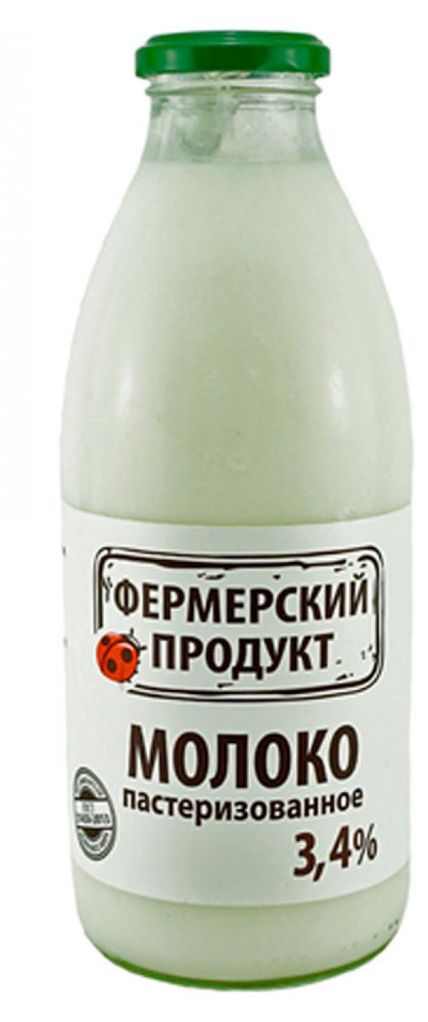

Молоко питьевое «Фермерский продукт» пастеризованное 3,4-4%, 750 мл