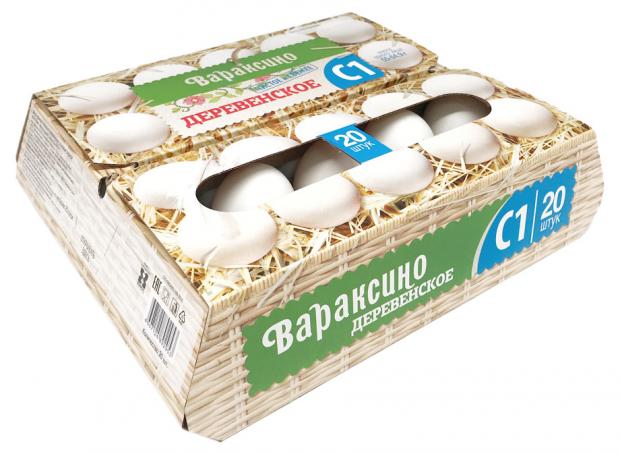

Яйца куриные «Вараксино» пищевые деревенские Первая категория, 20 шт