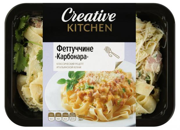 

Паста Карбонара Creative Kitchen, 250 г