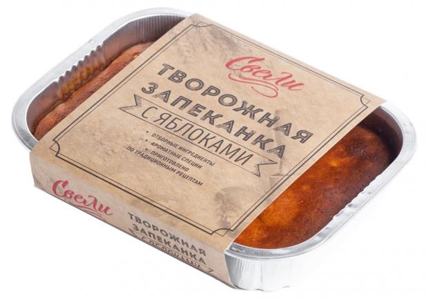 

Запеканка творожная «Свели» с яблоками, 250 г