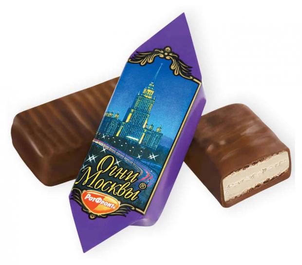 Конфеты Рот Фронт Огни Москвы вес 605₽