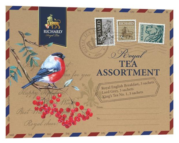 

Чайное ассорти RICHARD Royal TEA ASSORTMENT, 18 г