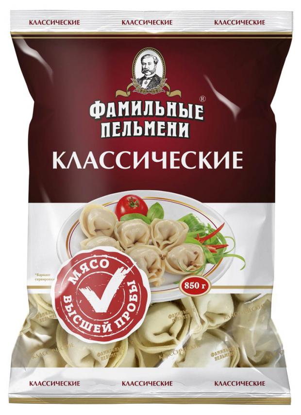 

Пельмени «Фамильные Пельмени» Классические, 850 г