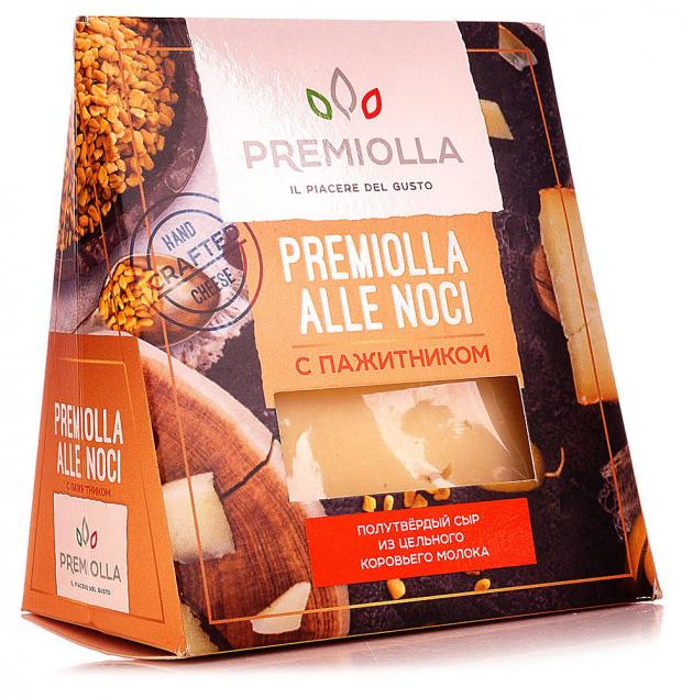 

Сыо полутвердый Premiolla Alle Noci с пожитником 50%, 180 г