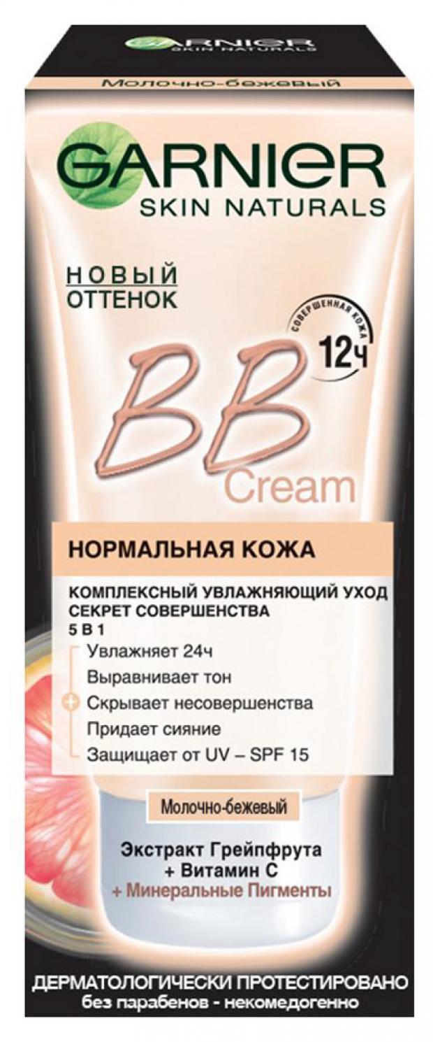

BB-Крем Garnier Секрет совершенства SPF-15 молочно-бежевый, 50 мл