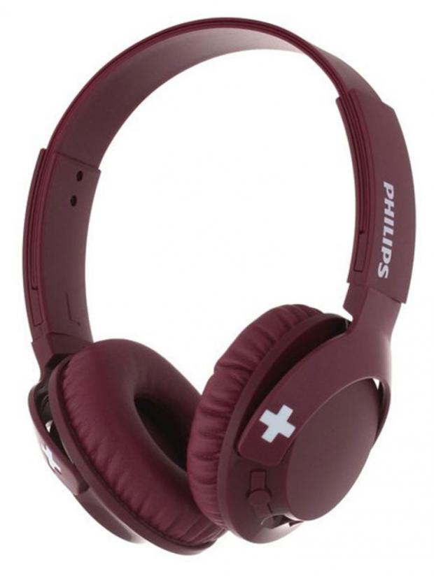 

Наушники беспроводные Philips SHB3075RD красные