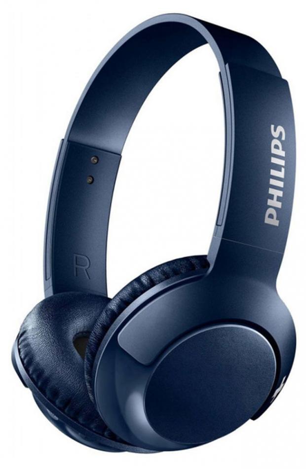 фото Наушники беспроводные philips shb3075bl синие