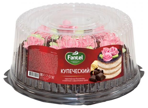 

Торт бисквитный Fantel Купеческий, 1,45 кг