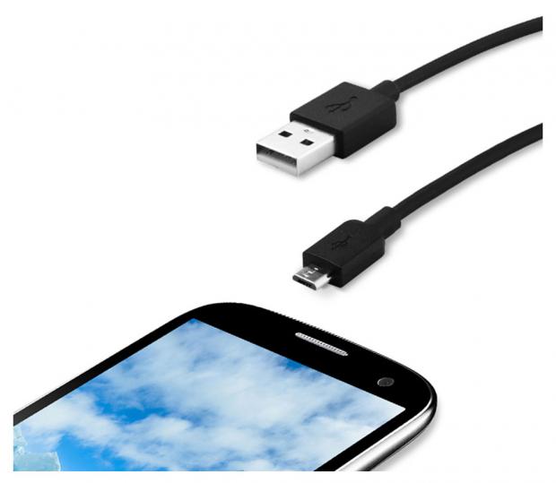 

Кабель Qilive microUSB черный, 1,2 м
