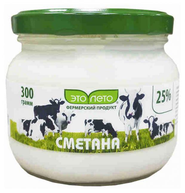 

Сметана «Это лето» 25%, 300 г