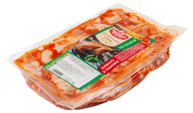 

Крылья в маринаде «Павловская курочка» для запекания охлажденные (1,4 - 1,7 кг), 1 упаковка ~ 1,5 кг
