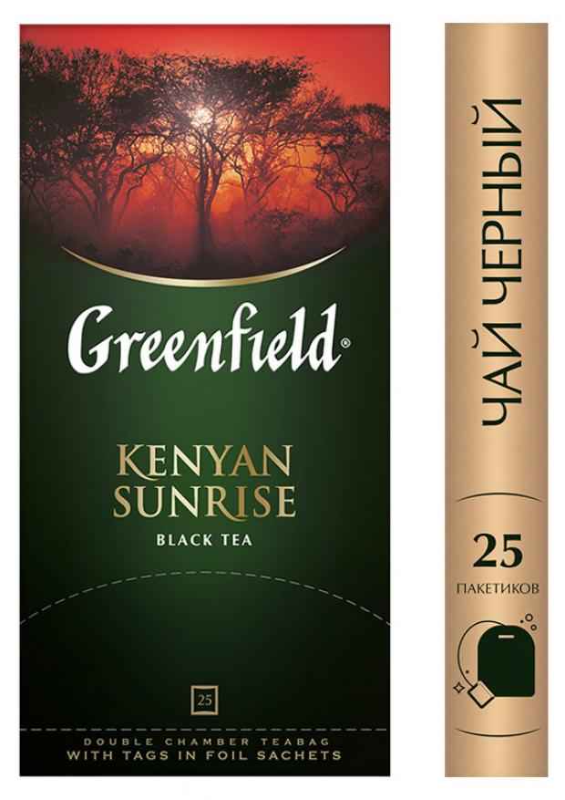 Чай черный Greenfield Kenyan Sunrise в пакетиках 25х2 г 112₽